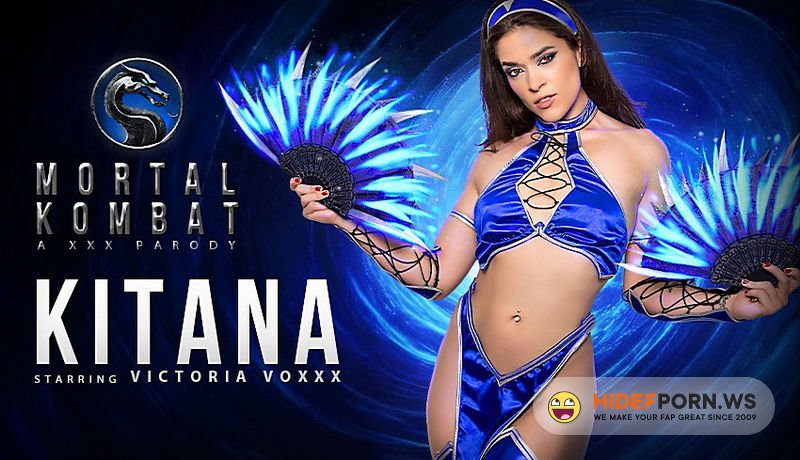 VRConk.com - Victoria Voxxx  Mortal Kombat Kitana a XXX Parody [SD 960p]