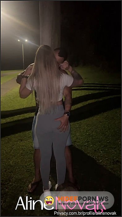 Aline Novak Has Sex At Night Outdoors 1080p [SD 1080p] - 2025