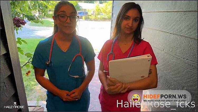 - Hailey Rose  Two Hot Nurses Cum Over For A Physical [HD 720p] - 2025
