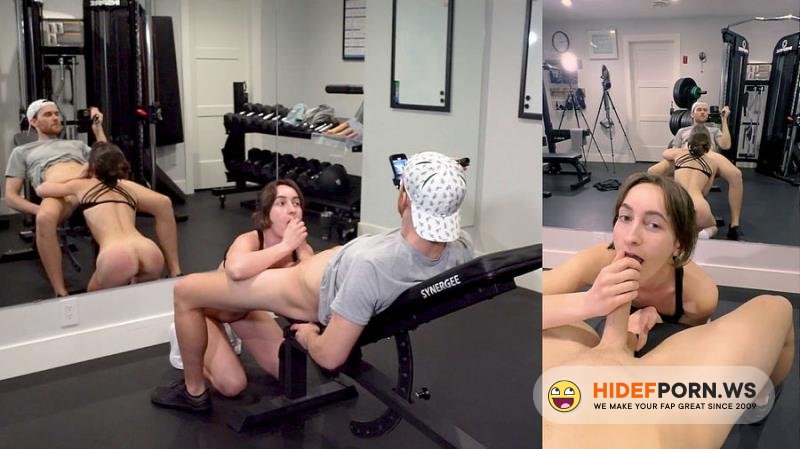 Onlyfans - Working Out Made Us So Horny And He Came All Over My Abs  Real Amateur Couple [FullHD 1080p]