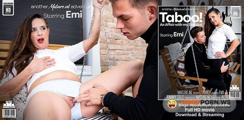 Mature.nl - Naughty Toyboy Has a Forbidden Affair With His Very Horny Stepmom Emi: Emi (56), Tommy Gold (22) [FullHD 1080p]