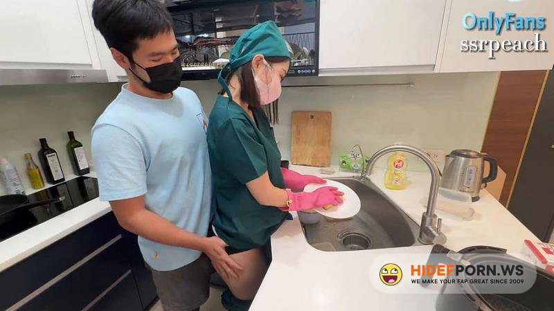 Onlyfans - The Female Doctor Still Knows She Has To Wash The Dishes When She Gets Off Work SSR Peach [FullHD 1080p]