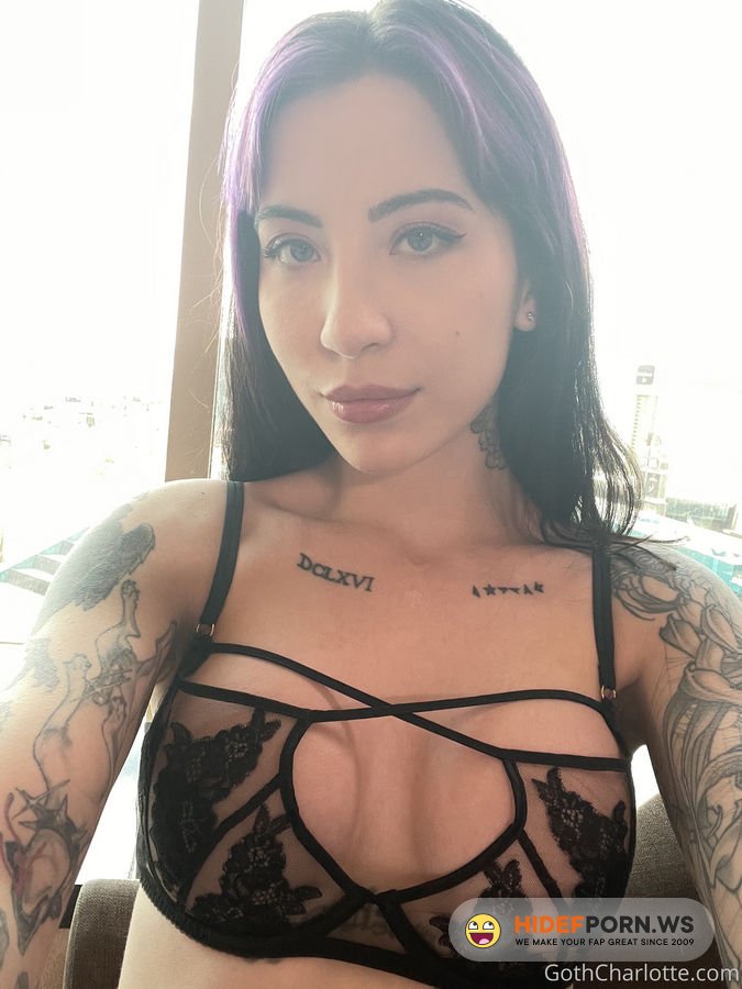 Onlyfans - Goth Charlotte Clip 123 [FullHD 1080p]