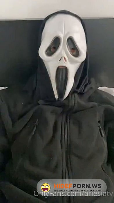 - Ariesiatv, Blonde Teen Ghost Face Quickie Pov Sextape Video Leaked [SD 720p] - 2025