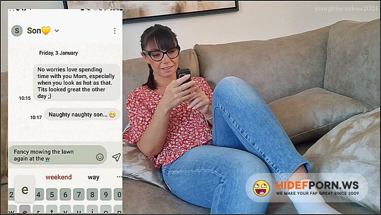 Yourgirlnextdoor1  Sexting With Mommy The Path To A Taboo Relationship [FullHD 1080p] - 2025