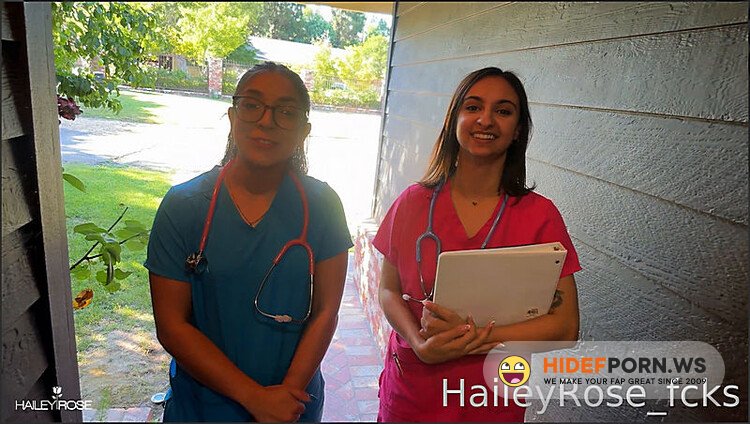 - Hailey Rose  Two Hot Nurses Cum Over For A Physical [UltraHD 4K 2160p] - 2025