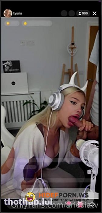 Onlyfans - Alexandra Marianna Sucks Dick Live On Stream [SD 480p] - 2025