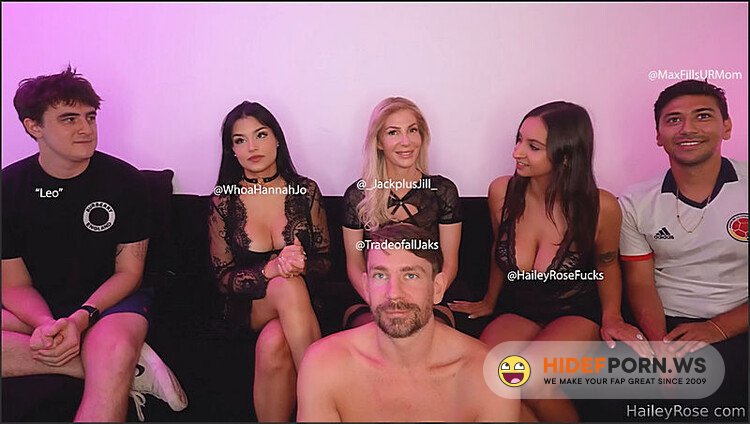 Onlyfans - Jack And Jill, Hannah Jo And Hailey Rose – Triple Couple Swap DVP Orgy [HD 720p] - 2025