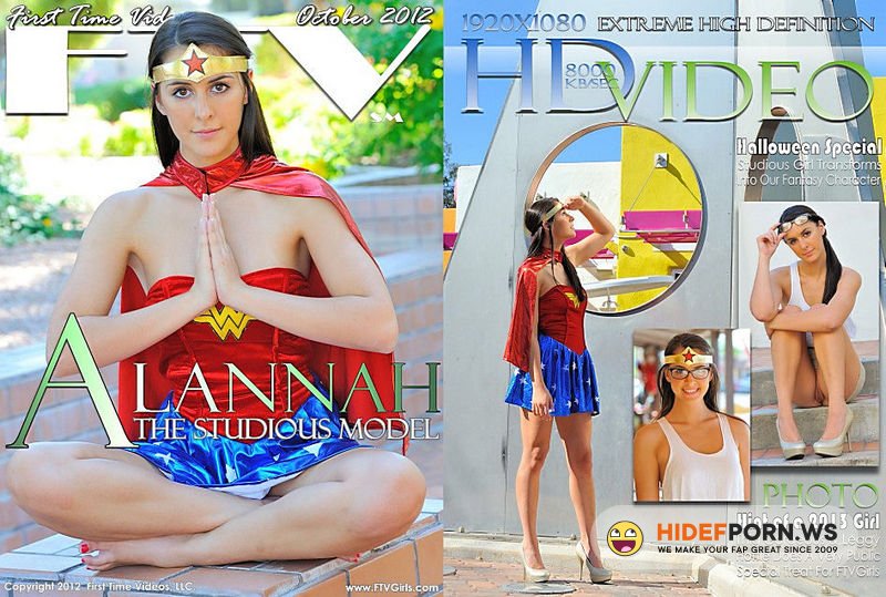 FTVGirls.com - Alannah Monroe - The Studious Model (Halloween Special) [FullHD 1080p]