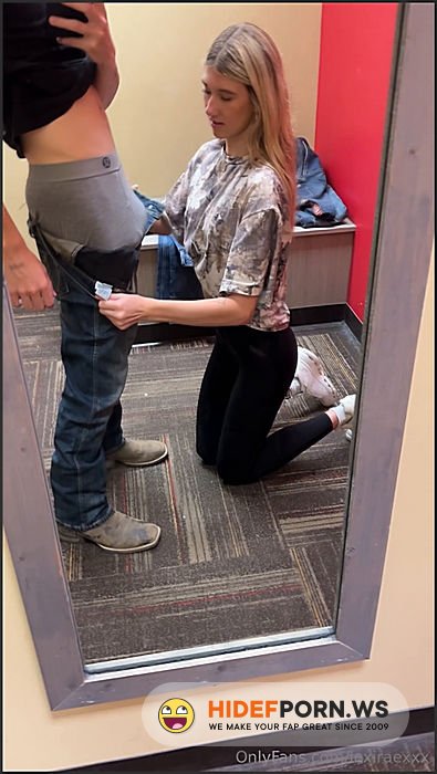 Onlyfans - Lexi Rae  BJ Quickie In The Dressing Room [SD 1920p] - 2025
