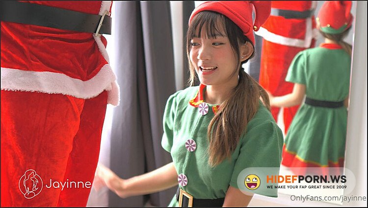 Onlyfans - Asian Jayinne @jayinne  Helping Santa Cum [HD 720p] - 2025