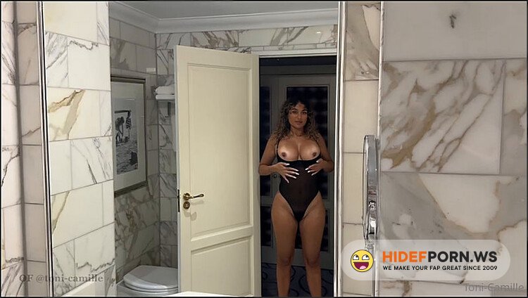 Onlyfans - Toni Camille  BG Hard Fucking In The Bathroom [HD 720p] - 2025