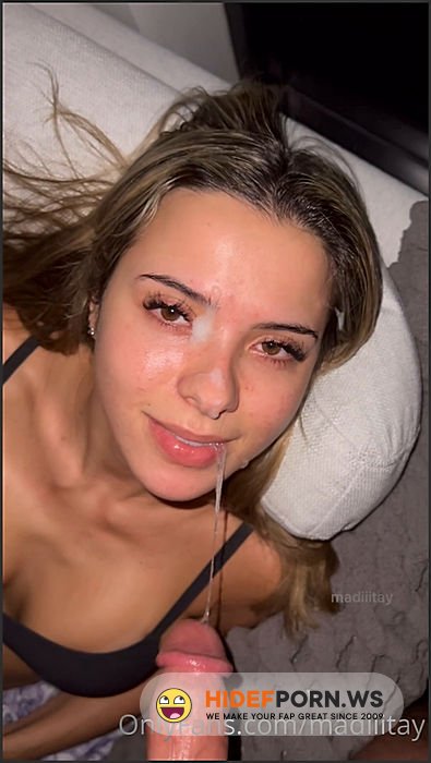 Onlyfans - Madiiitay @madiiitay  Crazy Blowjob  Facial PPV [SD 1920p] - 2025