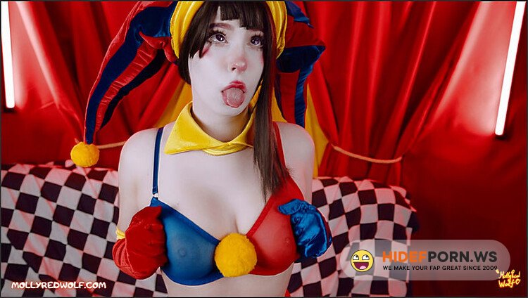 Onlyfans - MollyRedWolf – The Amazing Digital Circus Pomni Will Make You Cum Nonstop [FullHD 1080p] - 2025