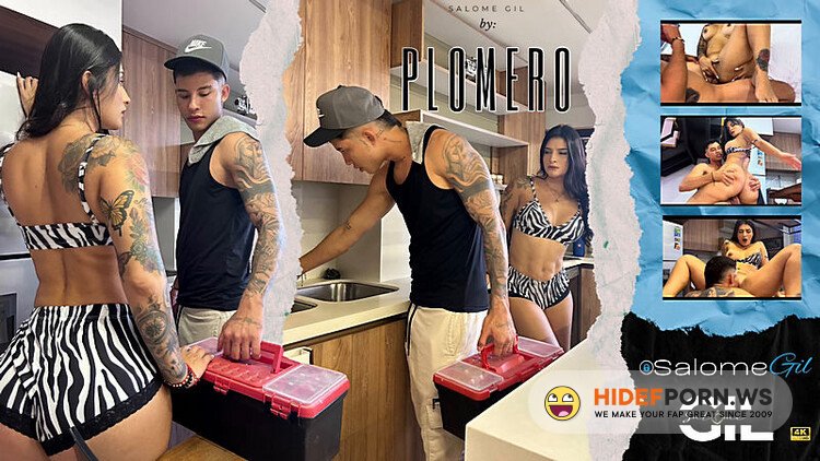 Onlyfans - Salome Gil The Plumber Visits Me And I Fuck Him [FullHD 1080p] - 2026