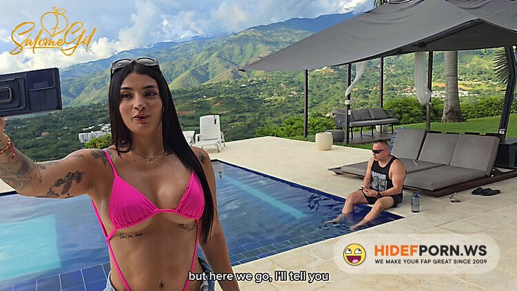 Onlyfans - Salome Gil Youtuber Fucks a Famous Man In The Pool [FullHD 1080p] - 2026