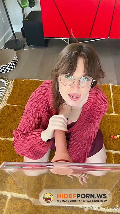 Onlyfans/Fansly - RLrunescapeGF  Dildo BJ And Assjob [SD 1920p] - 2026