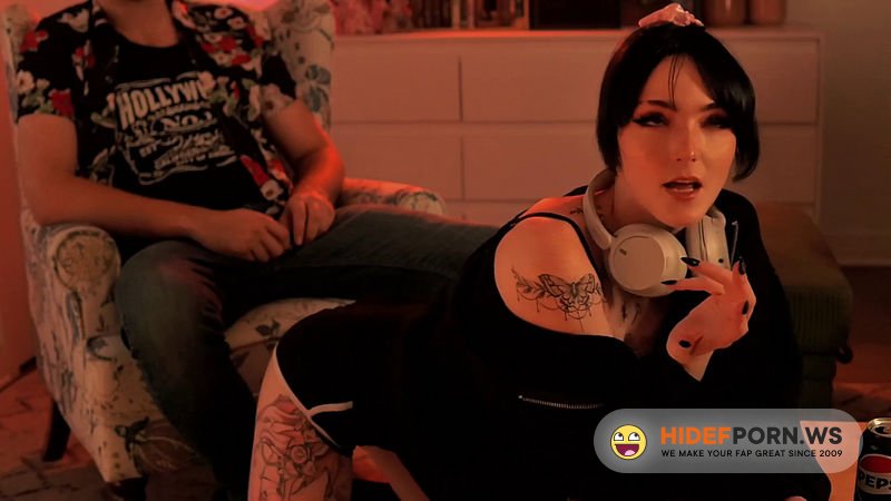 Onlyfans - Tattooed Big Booty Goth Slut Dominates Me After Beating Me In Mario Kart Lana Bee [FullHD 1080p]